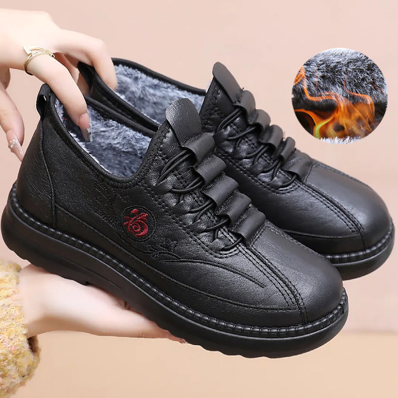 冬季新款老北京布鞋女加绒加厚中老年妈妈鞋软底防滑保暖老人棉鞋,女鞋,传统布鞋,淘宝优惠券,粉丝福利购,淘宝优惠卷