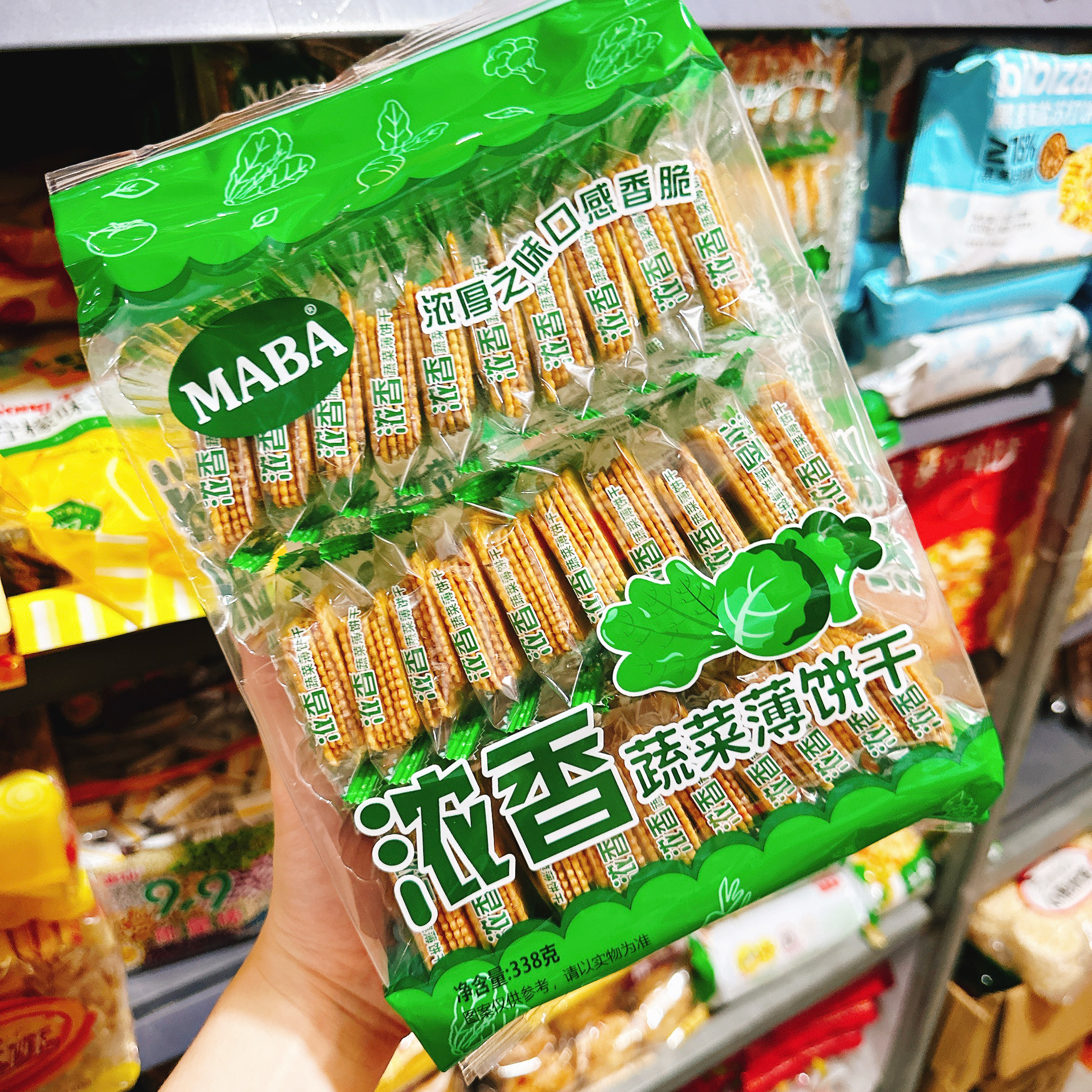 代餐338g香脆小包装休闲食品MABA