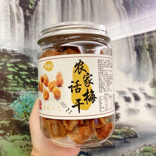 农家话梅潮汕自制咸味开胃