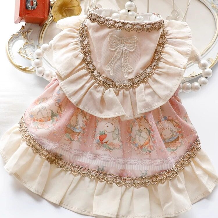 宠物衣服小型犬猫咪连衣裙春夏薄款高定洛丽塔比熊泰迪布偶西高地,宠物/宠物食品及用品,猫宠物服装/雨衣（新）,淘宝优惠券,粉丝福利购,淘宝优惠卷