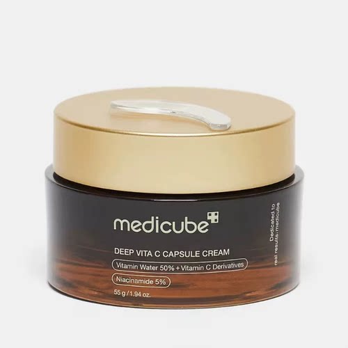 medicube维C胶囊凝霜亮肤清爽