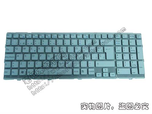索尼 SONY VPC EE VPCEE27 VPCEE37 EE47EC/BI 键盘 不带边框白
