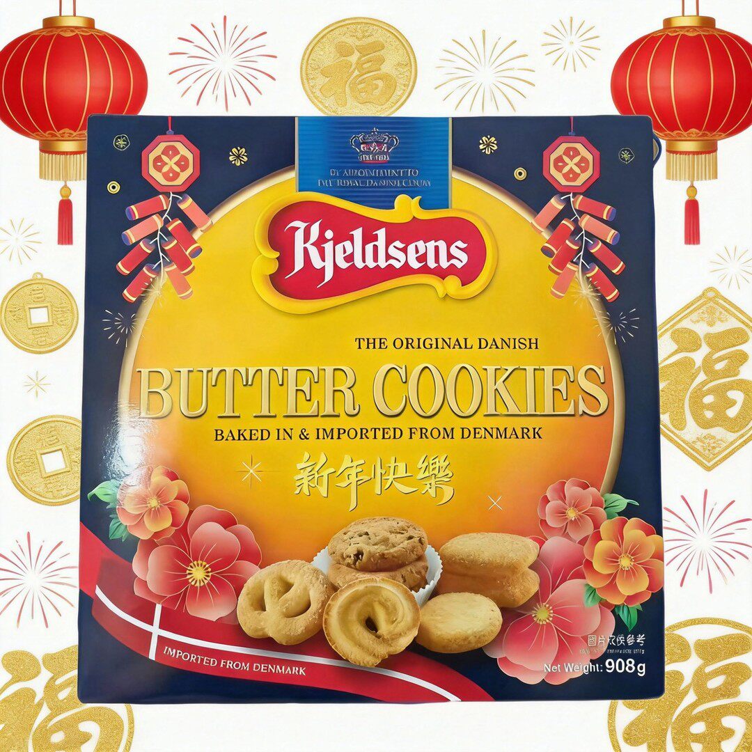 港版 蓝罐丹麦进口曲奇681g/908g经典丹麦皇室御用送礼佳品