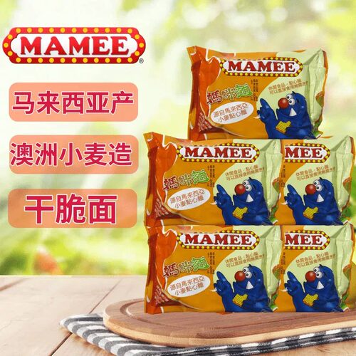 MAMEE妈咪面鸡汁伊面5连包