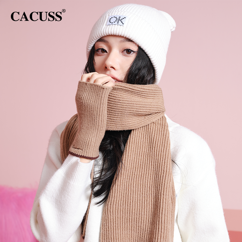 CACUSS冬季围巾女多巴胺围脖