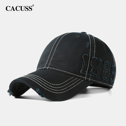 CACUSS软顶纯棉舒适透气棒球帽男