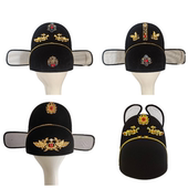 明制乌纱翼善冠中式 婚礼婚服新郎官帽宋朝乌纱帽飞鱼服锦衣卫帽子