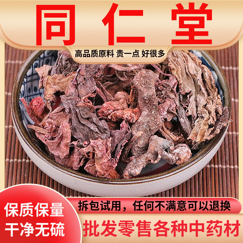 同仁堂原料红天葵 紫背天葵 材 紫背天葵草 红叶红天葵草冷背药