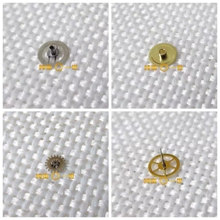 手表配件天津 海鸥2892机芯零件 分轮 时轮 秒轮 棘爪轮 条夹板