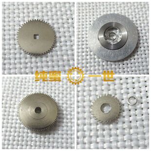手表配件零件7120机芯小钢轮 自动小钢轮老上海 大钢轮 发条盒