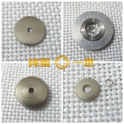 手表配件零件7120机芯小钢轮 自动小钢轮老上海 大钢轮 发条盒
