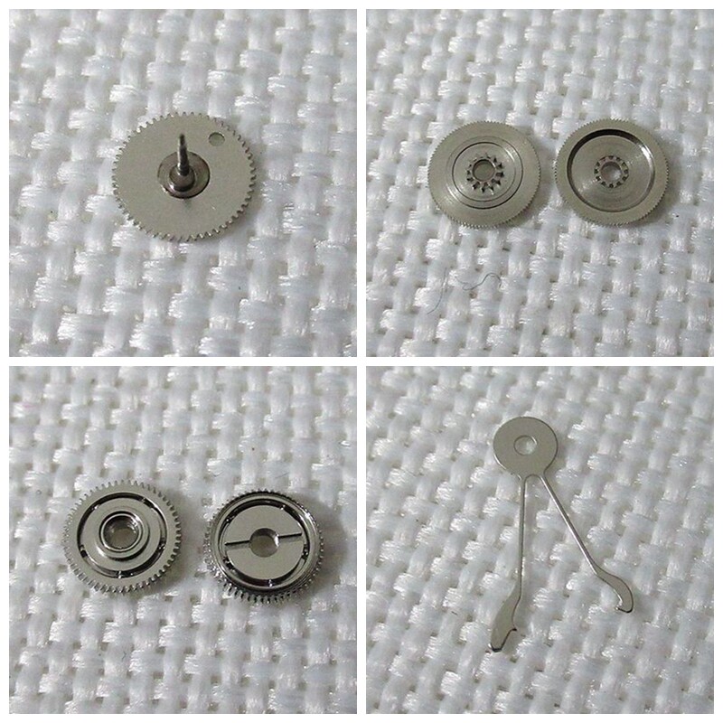 手表配件 7009 机芯零件 7S26 自动叉  自动一轮 伞轮