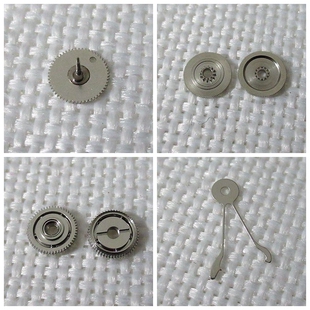 7S26 机芯零件 7009 伞轮 自动轴承 自动一轮 自动叉 手表配件