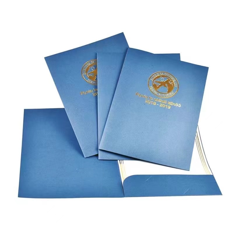 企业封套定制印刷公司合同封面封皮设计封面收纳单页制作宣传