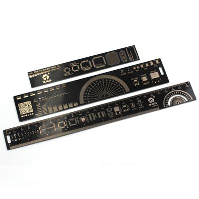 PCB Ruler PCB尺子电路板 尺子沉金封装单位工程用电子工程师伴侣