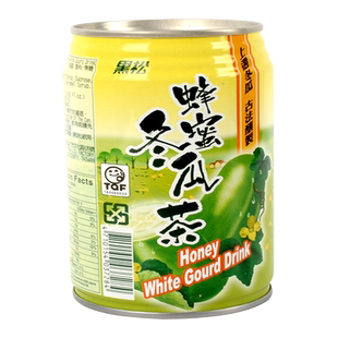 台湾进口黑松蜂蜜冬瓜茶320ml*6 鲜芋仙冬瓜茶砖番石榴芭乐汁饮料