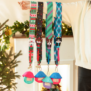 手机背带新款动物可爱通用手机壳背夹挂脖绳斜挎可拆卸调节防丢摔