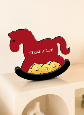 【马上有钱】创意入户玄关柜摆件