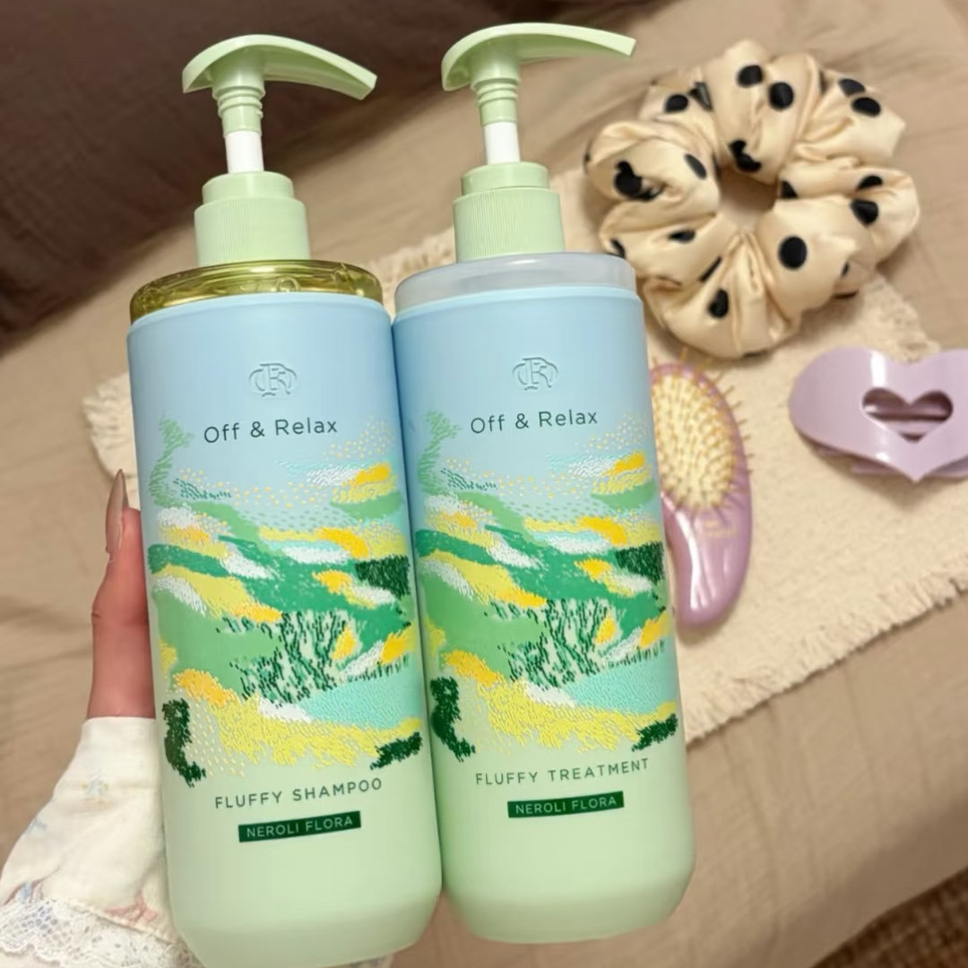 OffRelax春日限定蓬松清爽洗发水橙花香氛限定460ml
