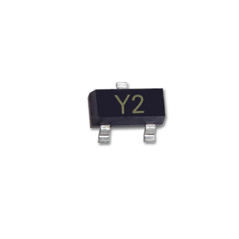 贴片稳压二极管bzx84c12 bzx84-c12 丝印y2 12v sot-23 (50个)