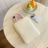 韩版 纯色手提电脑包11寸ipad平板电脑包14寸笔记本电脑内胆收纳包