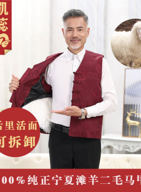 背心保暖加厚坎肩冬季男马夹马甲