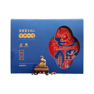 【西泠印社】牛转乾坤印章邮票套装《平安》闲章黄铜金属生肖牛礼物礼盒中国邮政联名油画大师限量邮票年礼