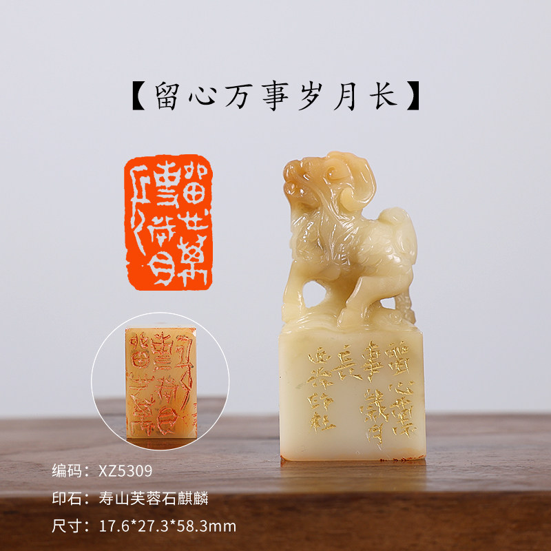 【西泠印社】成品闲章印章印度石孤品书法藏书章国画引首章私人定制个人章手工定刻篆刻西冷送礼