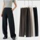 羊绒镰刀裤 女2025新款 秋冬羊毛裤 seawhen海维恩女裤 子显瘦拖地裤