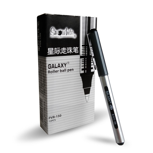 白雪snowhite PVR-150 直液式走珠签字中性笔 0.5mm合同考试笔