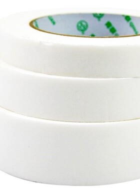 白色海绵泡沫2cm双面胶广告办公加厚3cm泡棉胶学生批发
