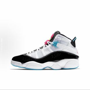 Jordan Air 100 藍白高幫復古籃球鞋 CK0017 AJ6網布男款 JORDAN