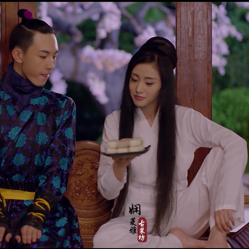 古装汉服中衣中裤太子妃升职记张天爱同款睡衣中国风中衣长裤套装