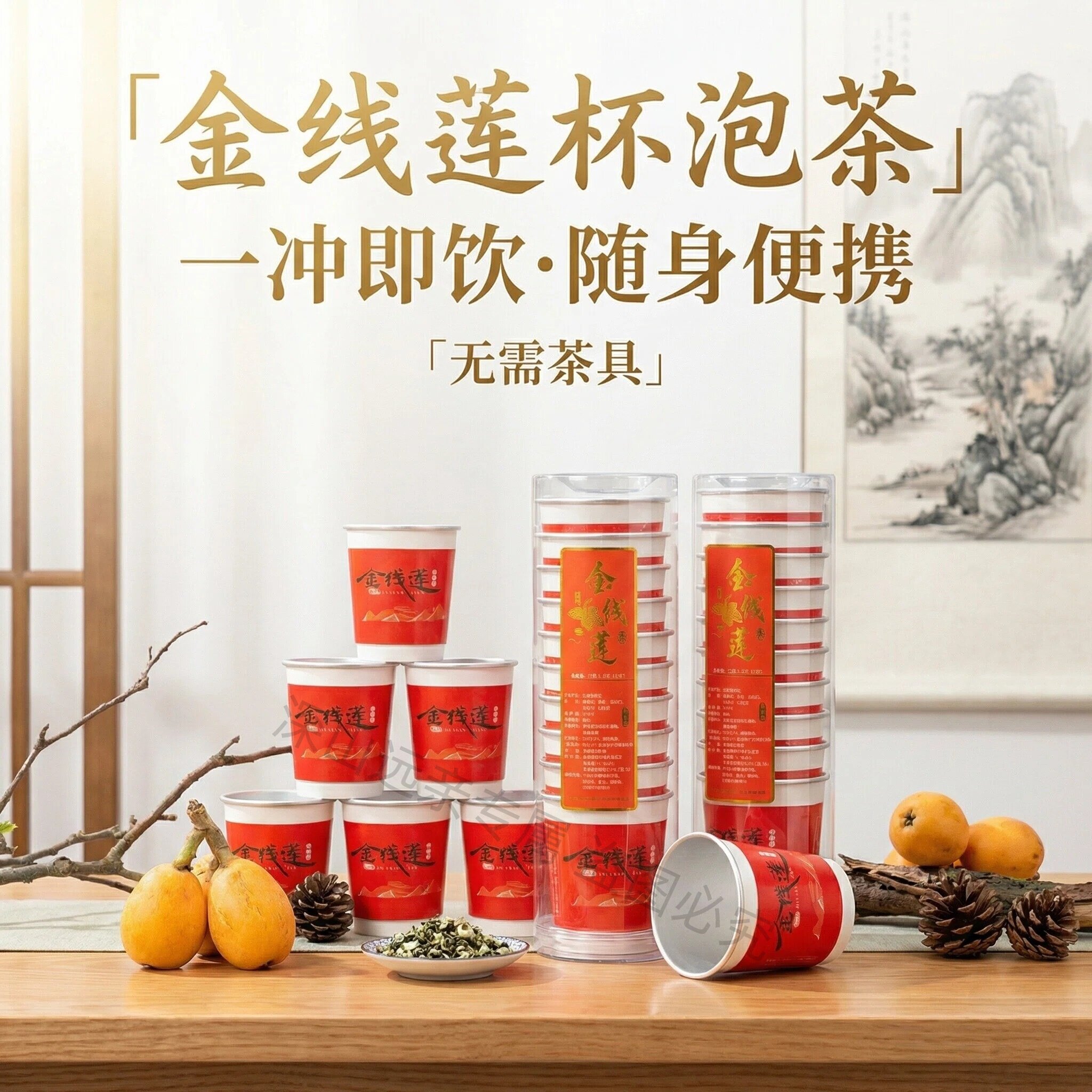 金线莲无添加原味养生茶罐装