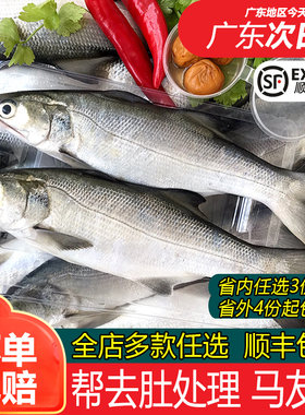 午笋马友鱼2条一斤帮去肚处理