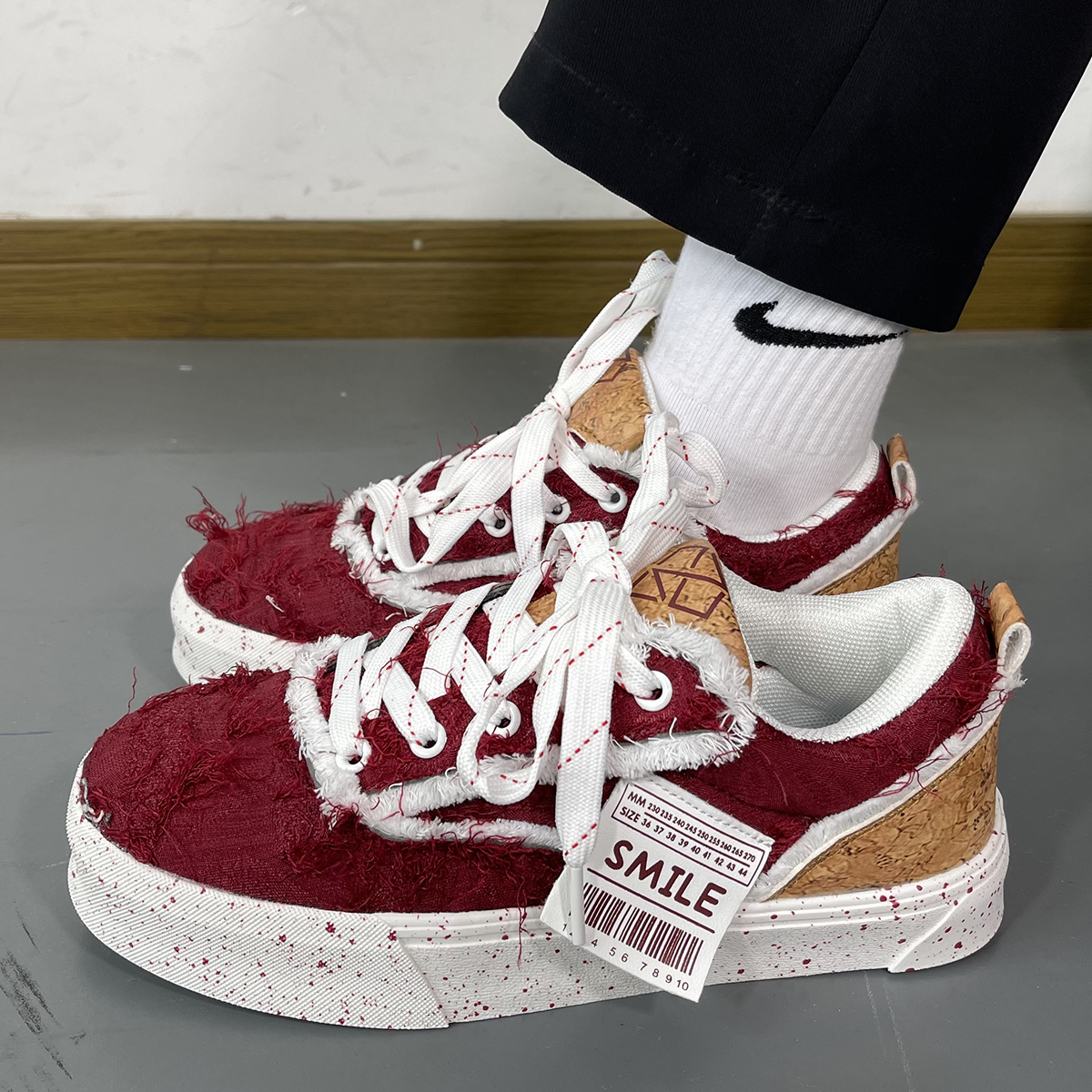 国潮男鞋ins潮牌小众原创板鞋