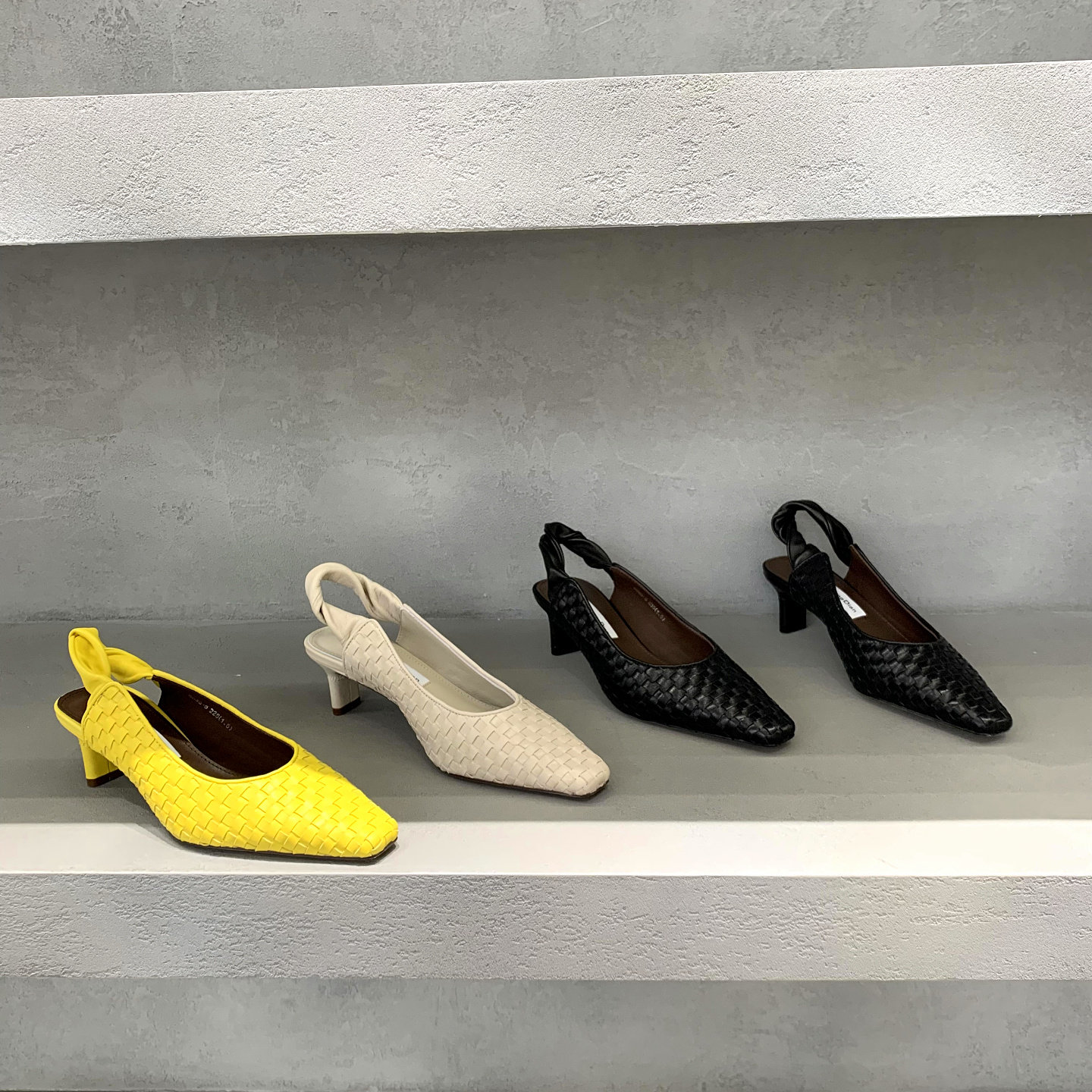 欧货2026春夏新款真皮女鞋浅口编织欧洲站小众不撞款显脚瘦高跟鞋