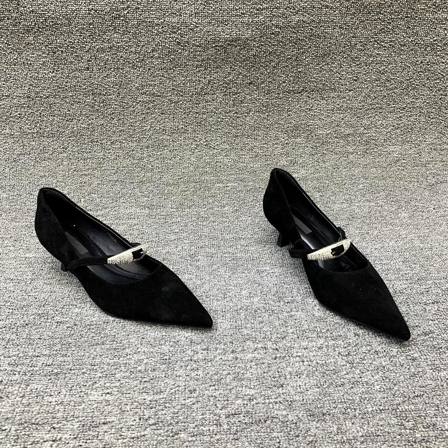 欧洲站女鞋2026春季新款欧货羊猄浅口绑带尖头时尚高跟鞋女细跟潮,女鞋,浅口单鞋,淘宝优惠券,粉丝福利购,淘宝优惠卷