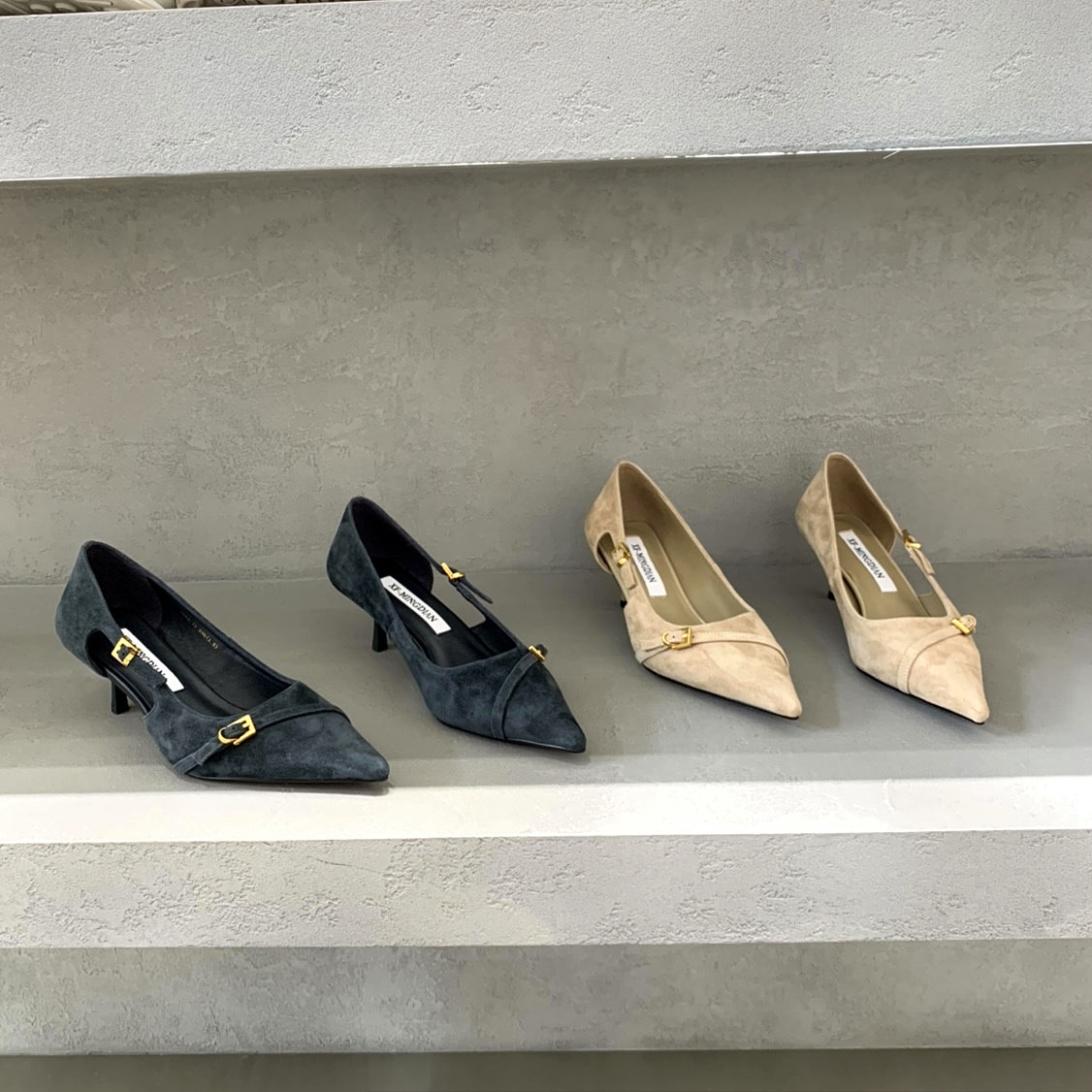 欧洲站女鞋2026春季新款欧货真皮浅口侧空时尚尖头高跟鞋女细跟潮,女鞋,浅口单鞋,淘宝优惠券,粉丝福利购,淘宝优惠卷