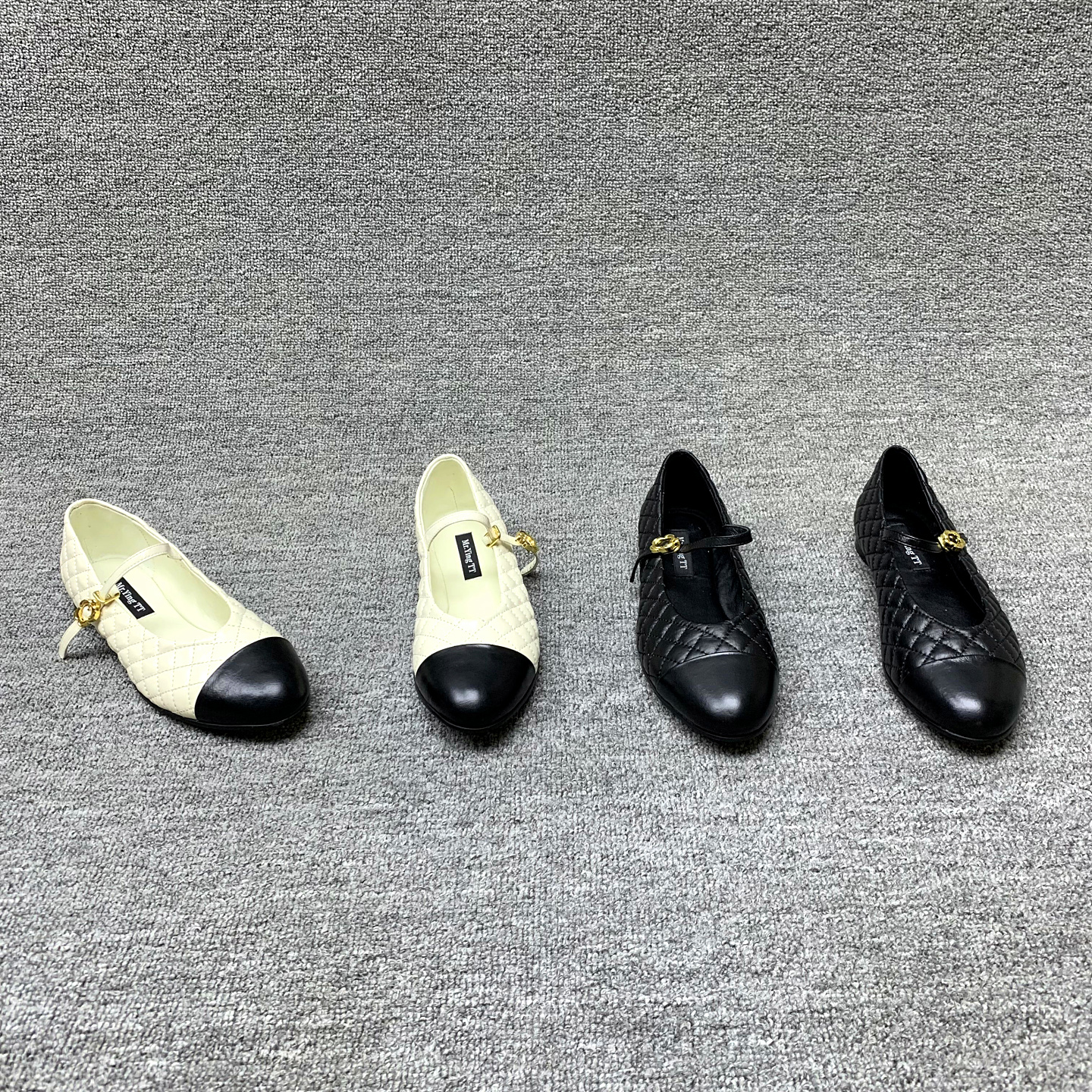 欧洲站女鞋2025秋季新款欧货真皮压纹浅口搭扣低跟时尚玛丽珍鞋女