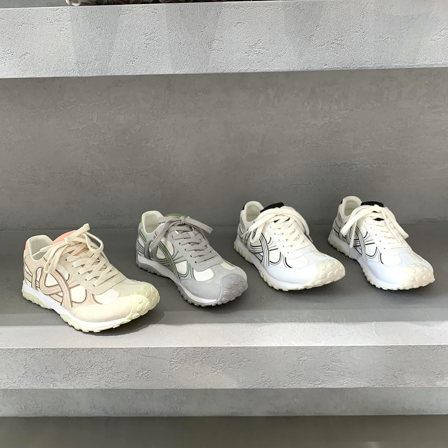 欧洲站女鞋2026春季新款欧货磨砂皮拼接系带拼色时尚休闲鞋德训鞋,女鞋,德训鞋,淘宝优惠券,粉丝福利购,淘宝优惠卷