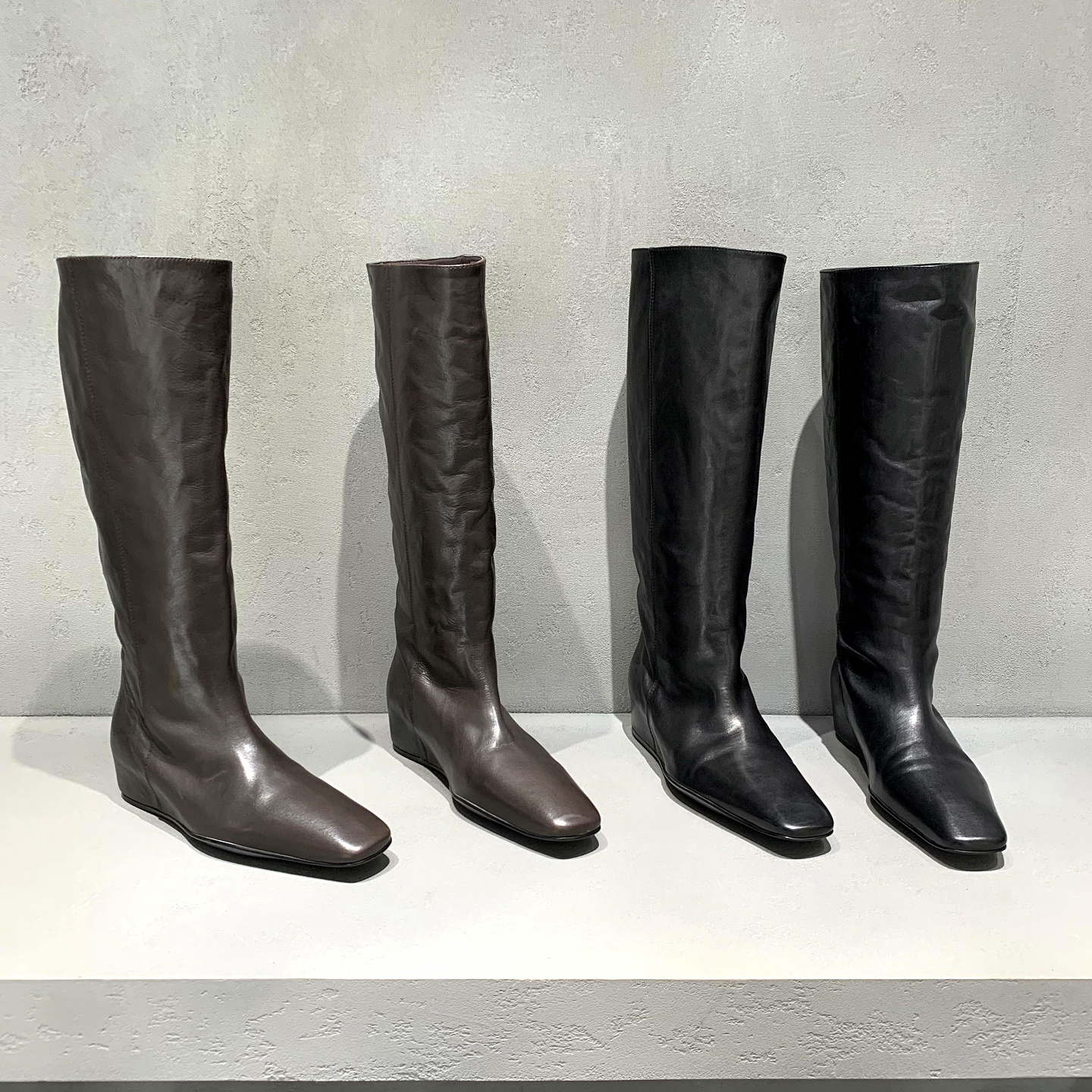 内增高套筒显瘦高筒长靴时装靴