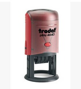 Trodat/卓达 回墨印章IQC QA PASS可调日期翻转品质检验章