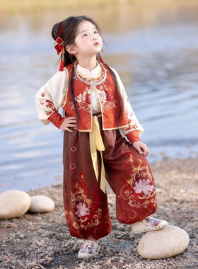 六一哪吒服装儿童万圣节cosplay中国风动漫男女童哪吒表演出服装