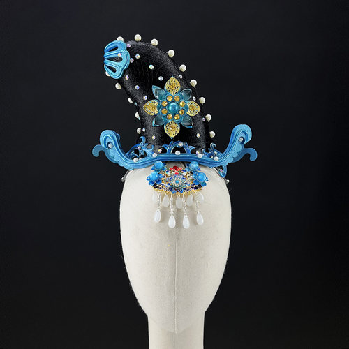 古典汉唐柘枝舞芳华独舞头饰