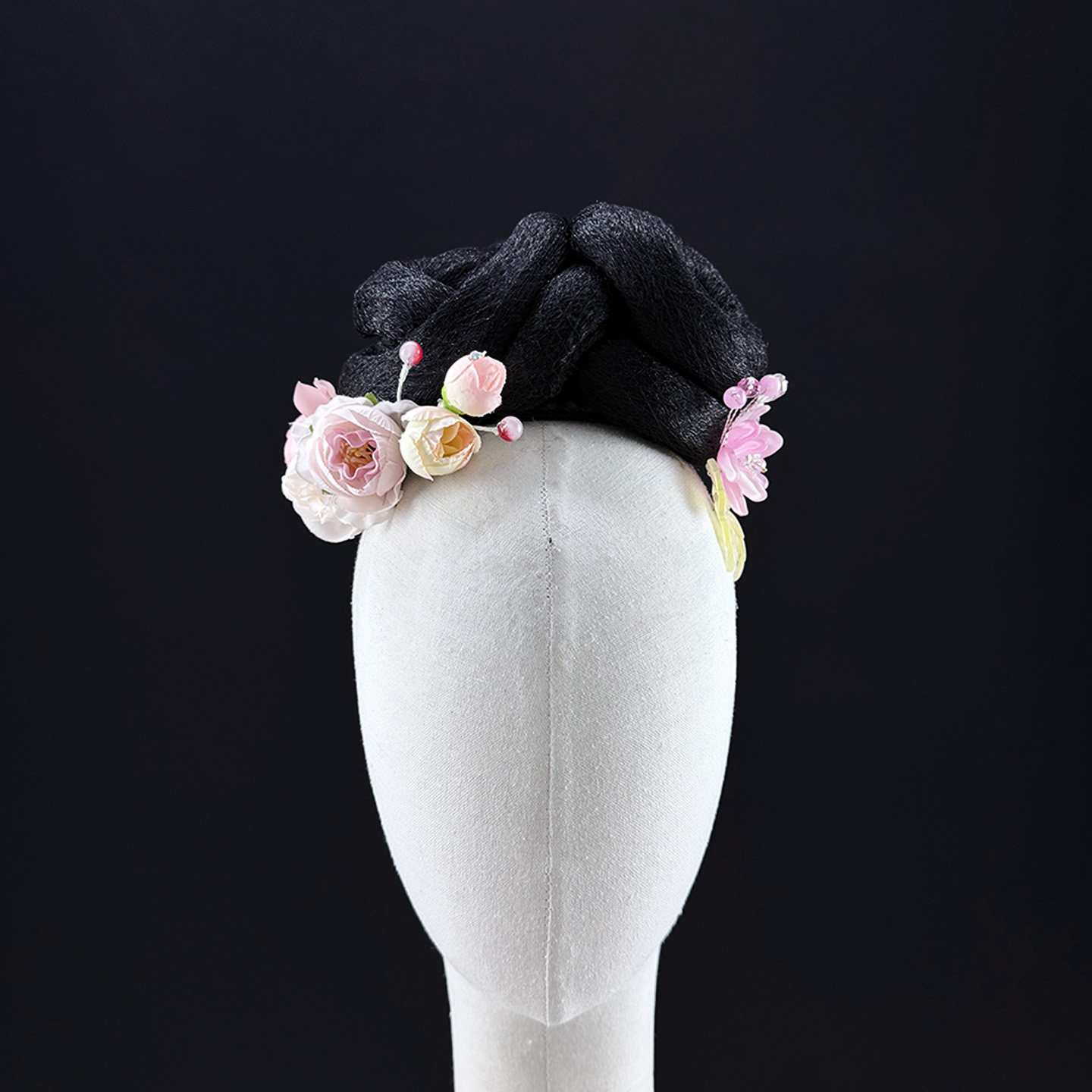 古典舞笄礼映芳华舞蹈头饰胡晋懿同款独舞艺考舞台表演假发头饰品