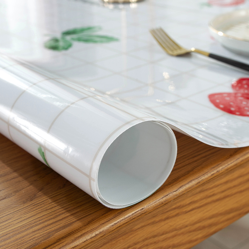 玻璃透明ins风pvc茶几垫防水防烫