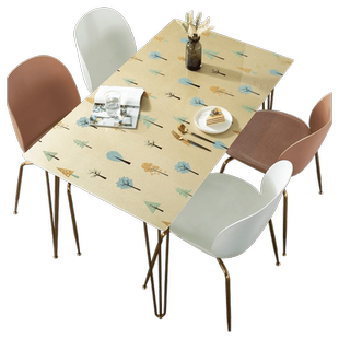 软玻璃桌垫保护垫桌垫家用桌垫防烫磨砂不透明轻奢高级北欧书桌