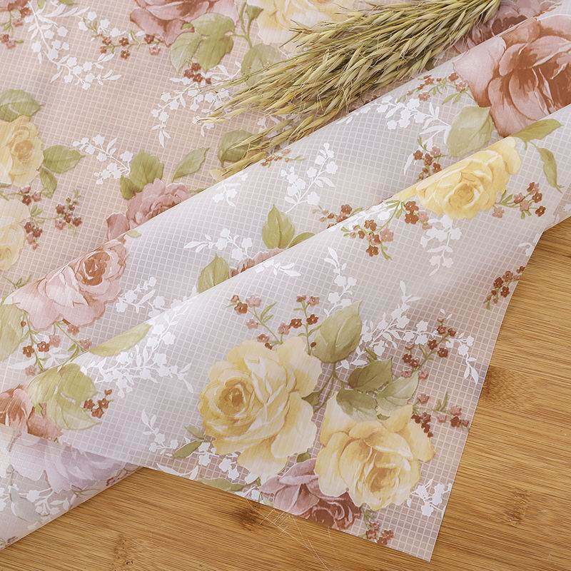 田园eva塑料防水防油免洗正方形餐桌布长方形茶几垫台布桌面盖布,居家布艺,桌布,淘宝优惠券,粉丝福利购,淘宝优惠卷