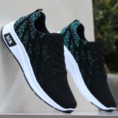 软底防滑防臭工作鞋 春秋季 运动休闲鞋 子男透气飞织网布男士 网面鞋